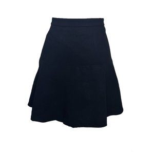 Ann Taylor Loft Black A Line Mini Skirt Size 2